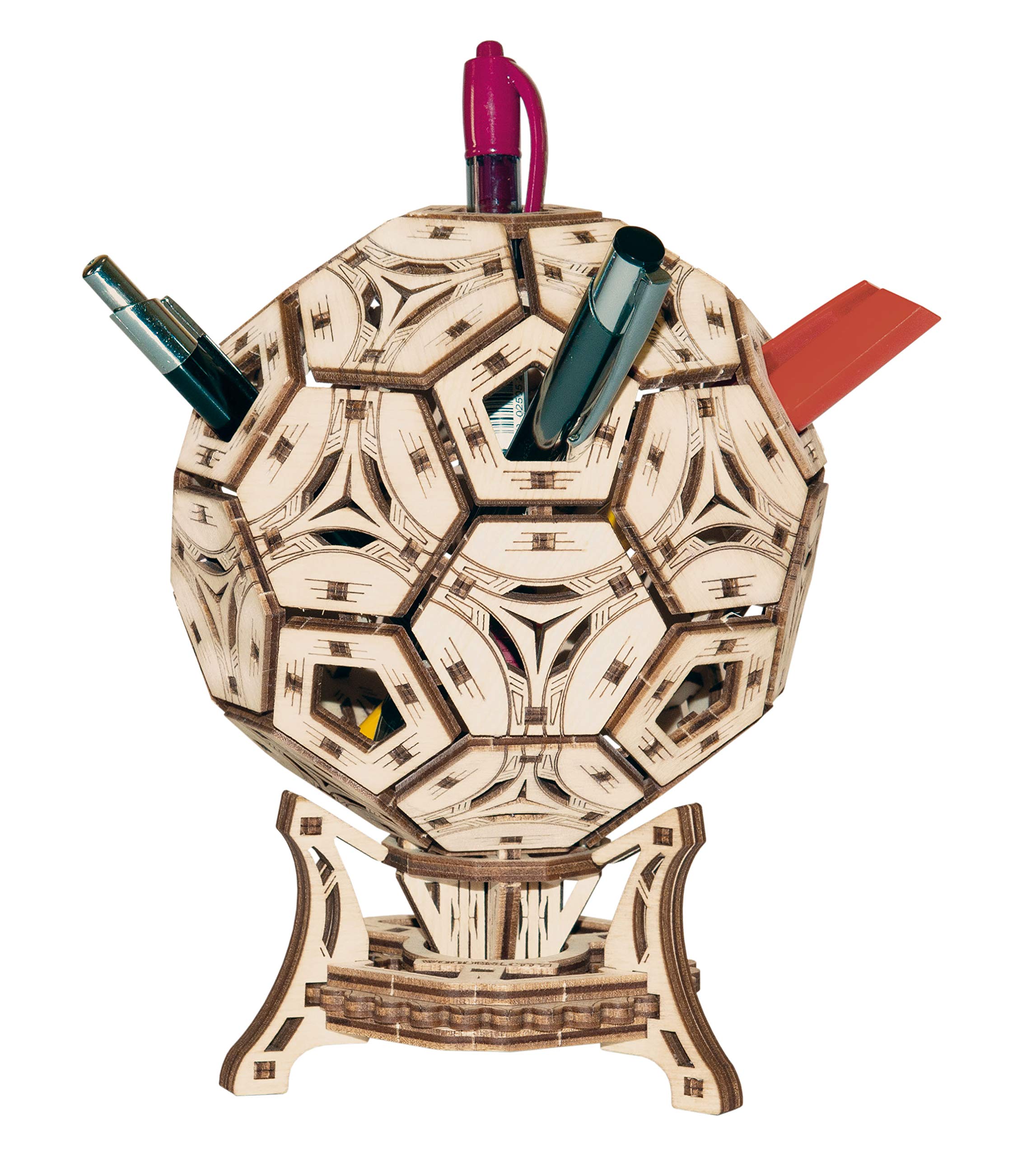 Wooden.City Medium-difficulty DIY trophy model for enthusiasts.