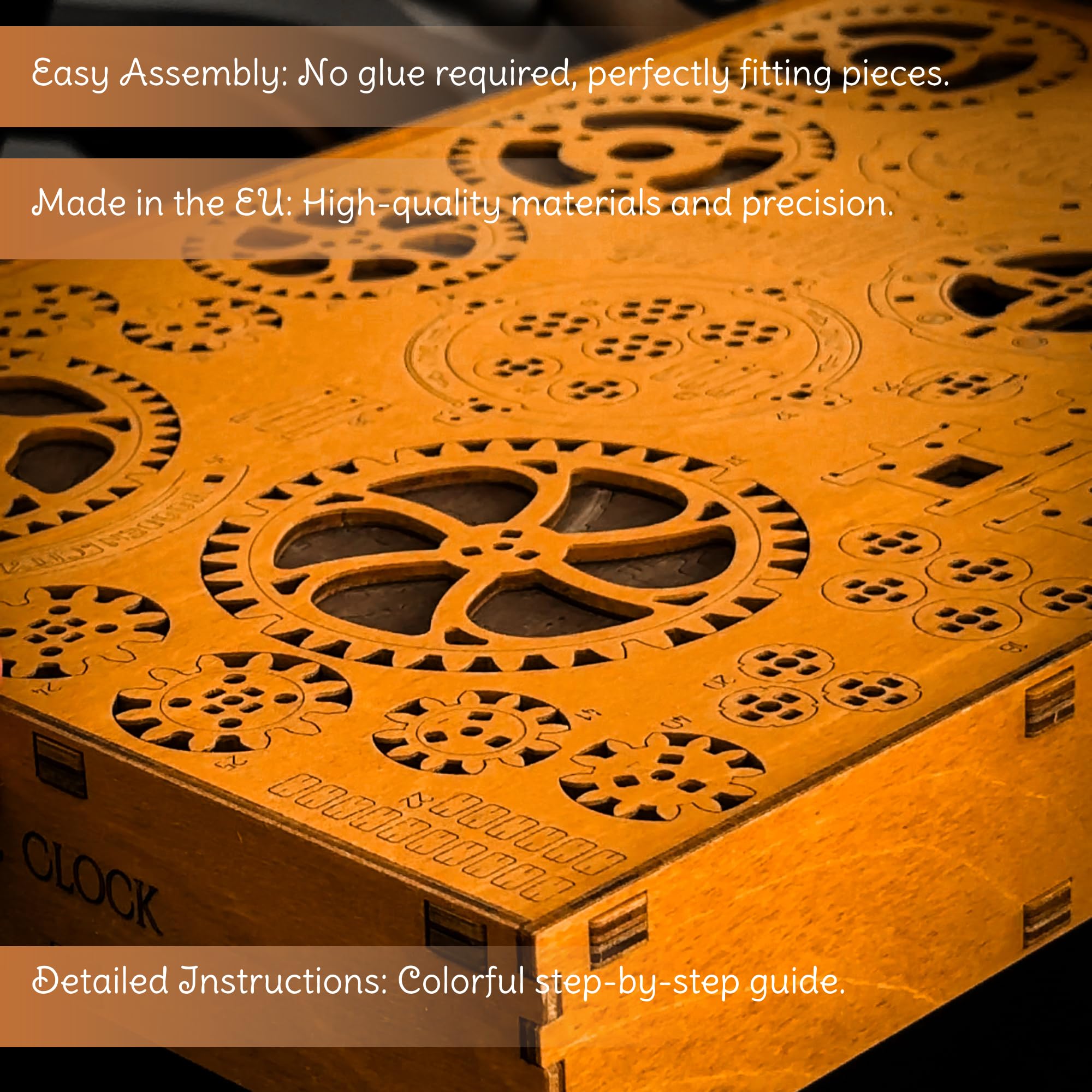 WOODEN.CITY instruction guide supports a smooth step-by-step build