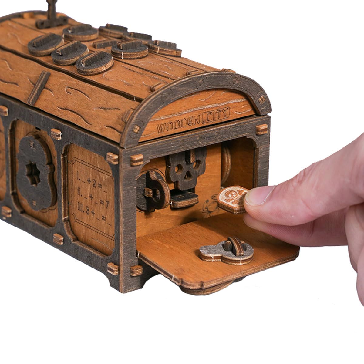 Idea for gift use as a memorable brain teaser for enthusiasts.