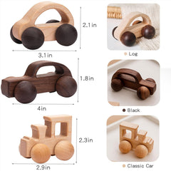 Wooden Teether compact-on-the-go design fits in bags