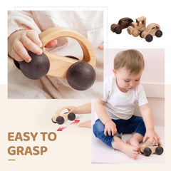 Wooden Teether safe-non-toxic-wood ensures worry-free exploration