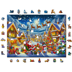 WOODEN.CITY EU-made craftsmanship highlights durable wooden puzzle