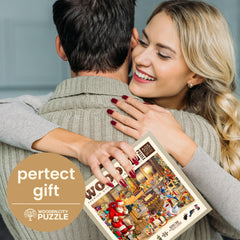 WOODEN.CITY Perfect gift idea for puzzle lovers and families.