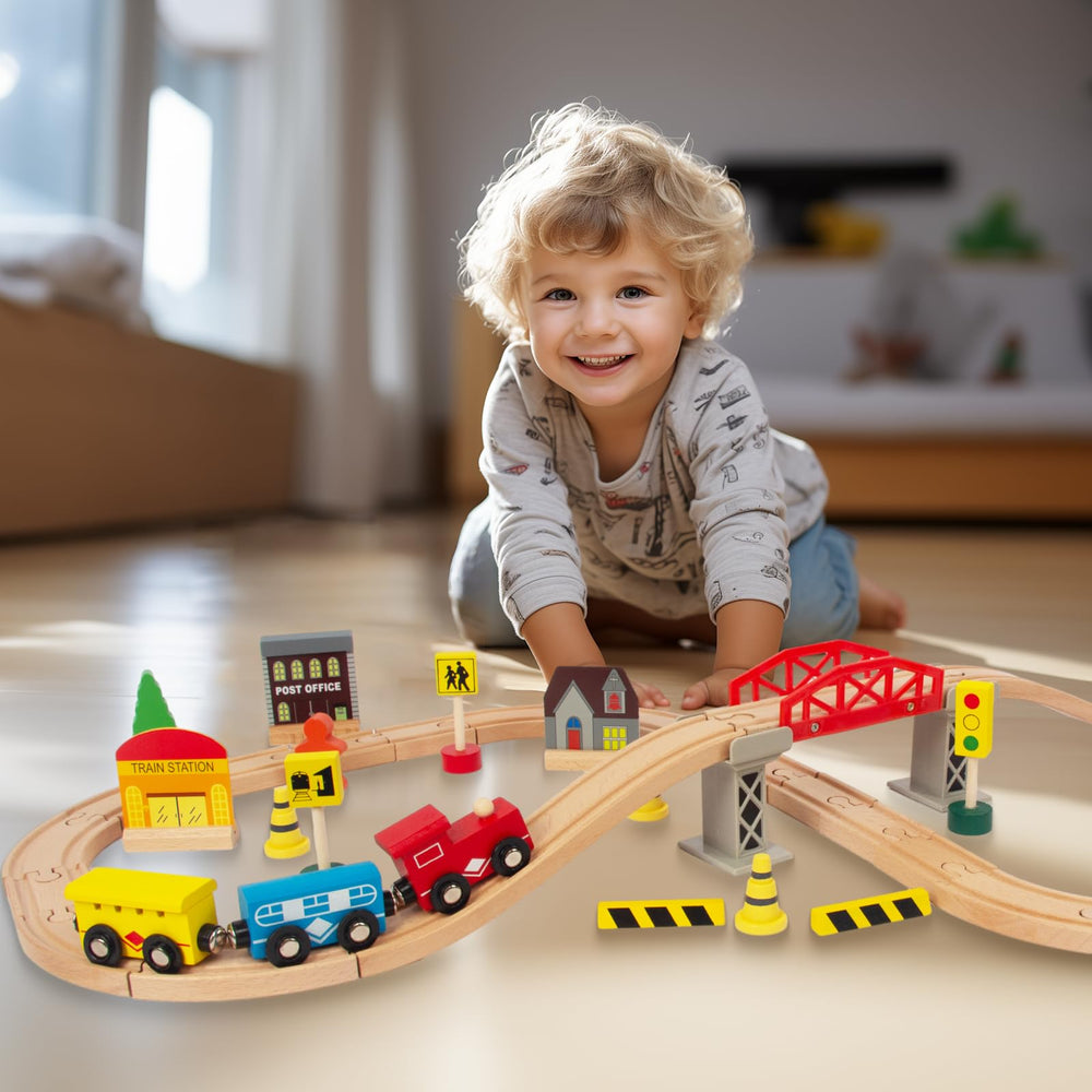 WoodenEdu gift-ready set sparks curious play for ages 3 to 5.