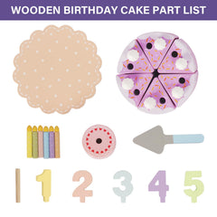 WoodenEdu Montessori learning toy for interactive kitchen pretend play.