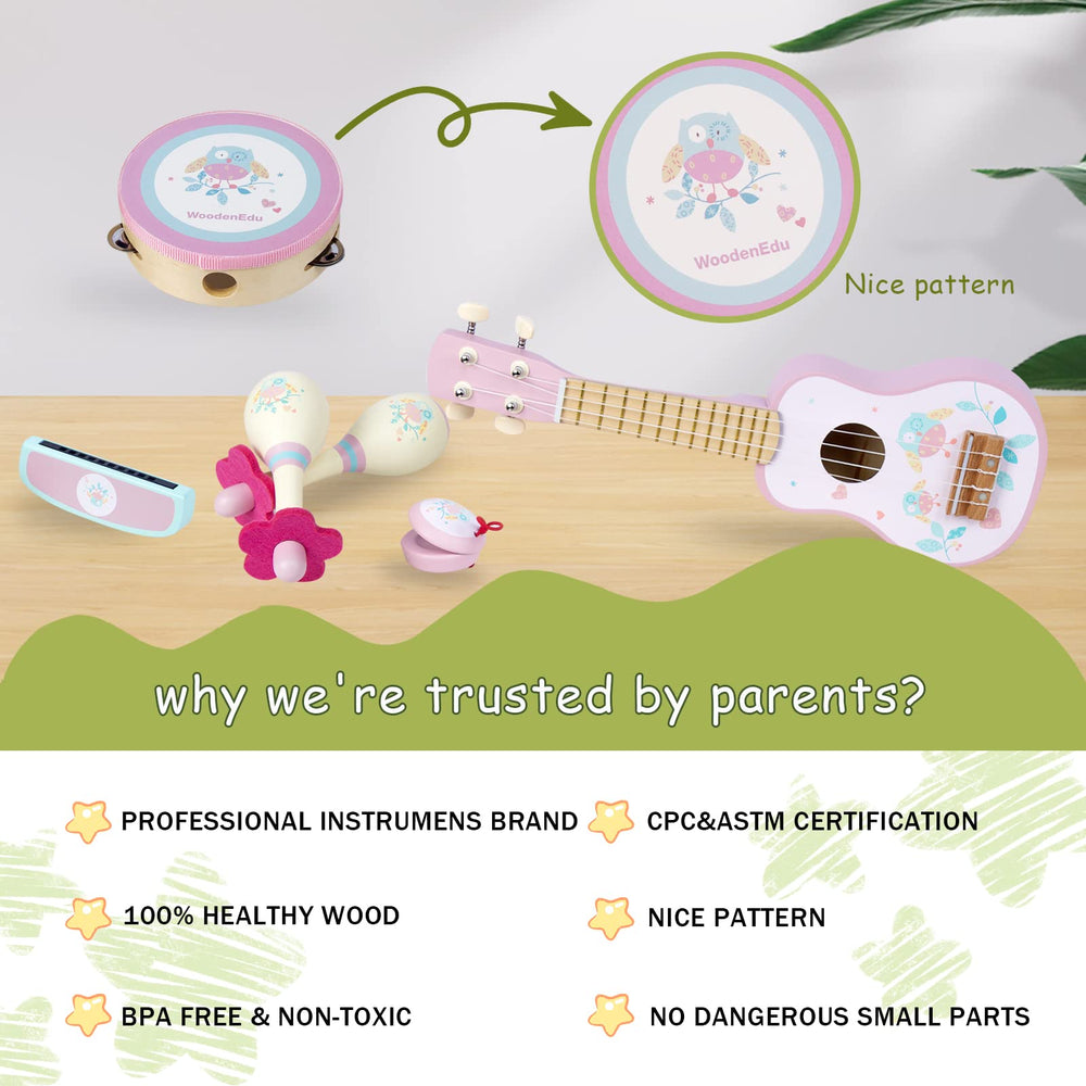 WoodenEdu safe paint finish on all pieces for peace of mind.
