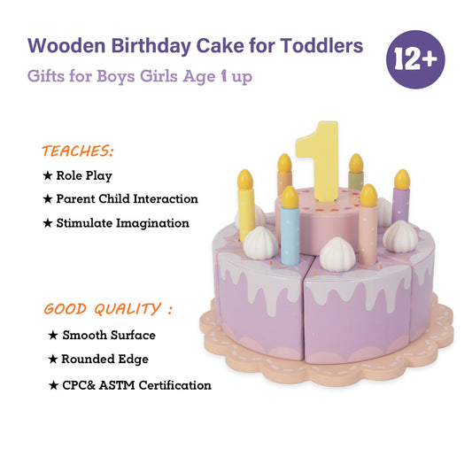WoodenEdu tray and knife set for safe cutting play and roleplay.