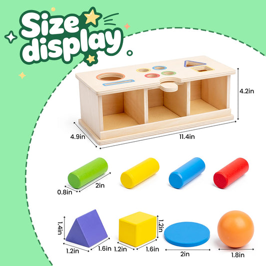 WoodenEdu ultra-quiet felt padding reduces noise for calm toddler play.