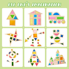 Woodenfun durable wood and acrylic blocks endure daily play.