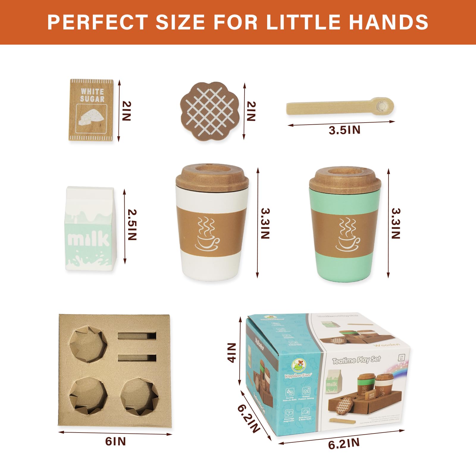 WOODENFUN gift packaging, ideal for birthdays and holidays.