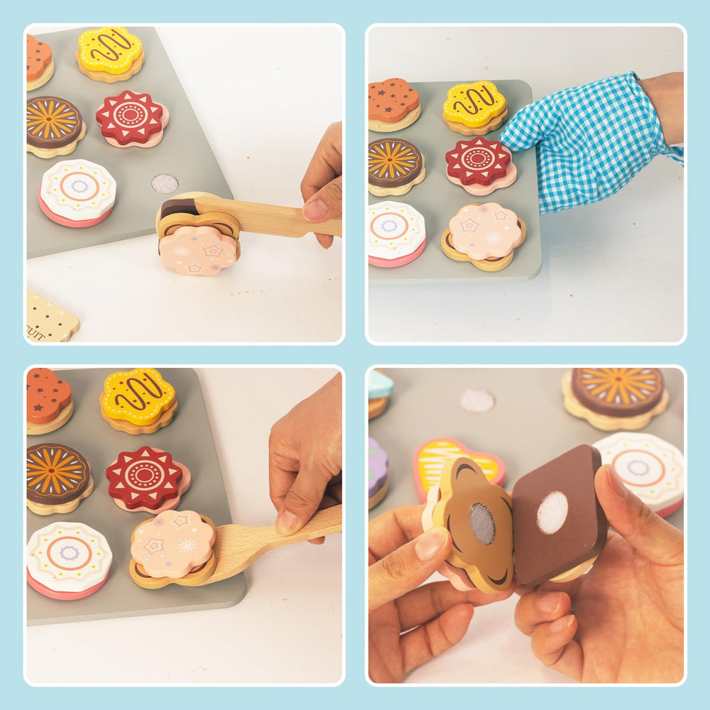 Woodenfun Wooden Slicing Knife offers safe realism for slicing practice.