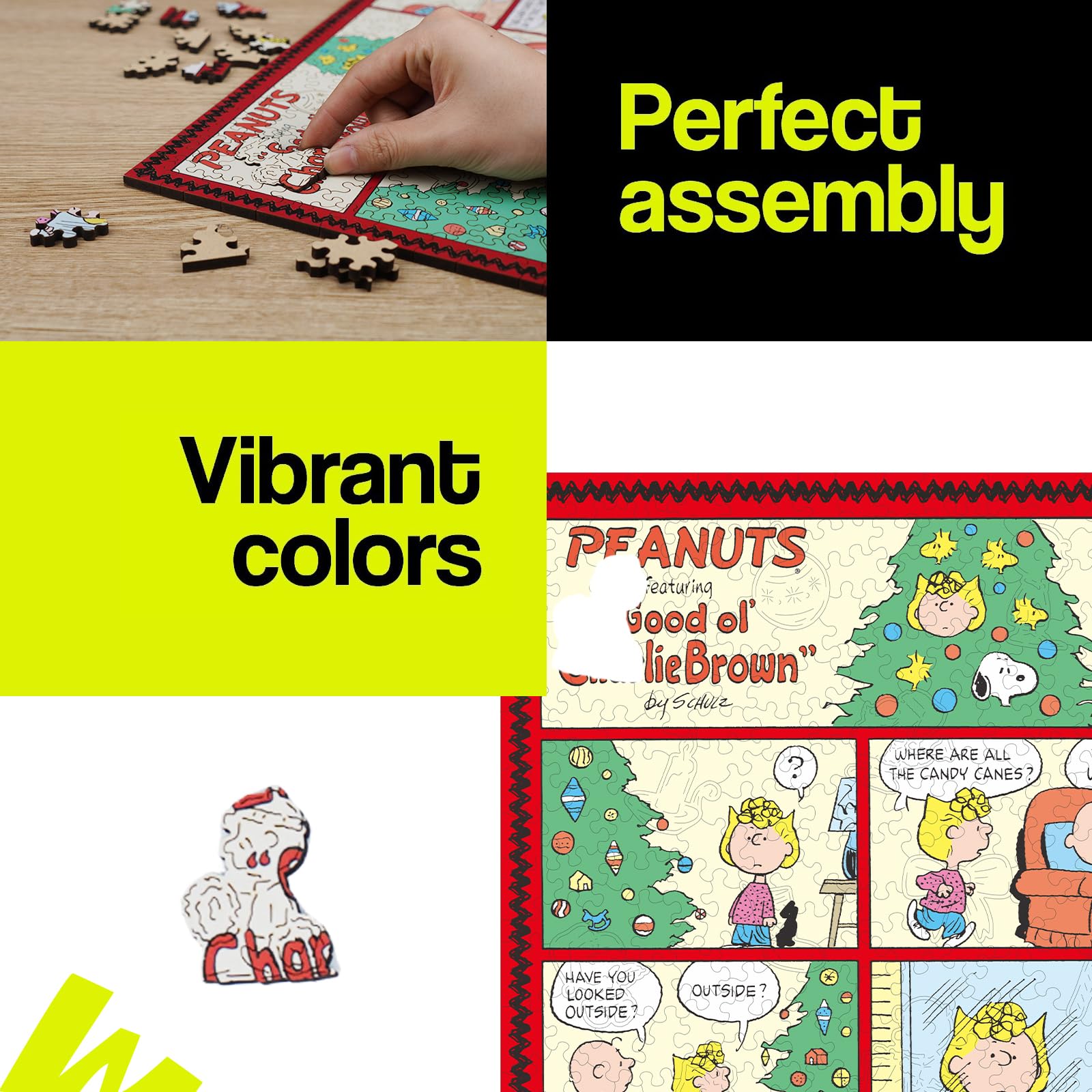 Officially licensed Snoopy artwork adds nostalgic charm to your collection.