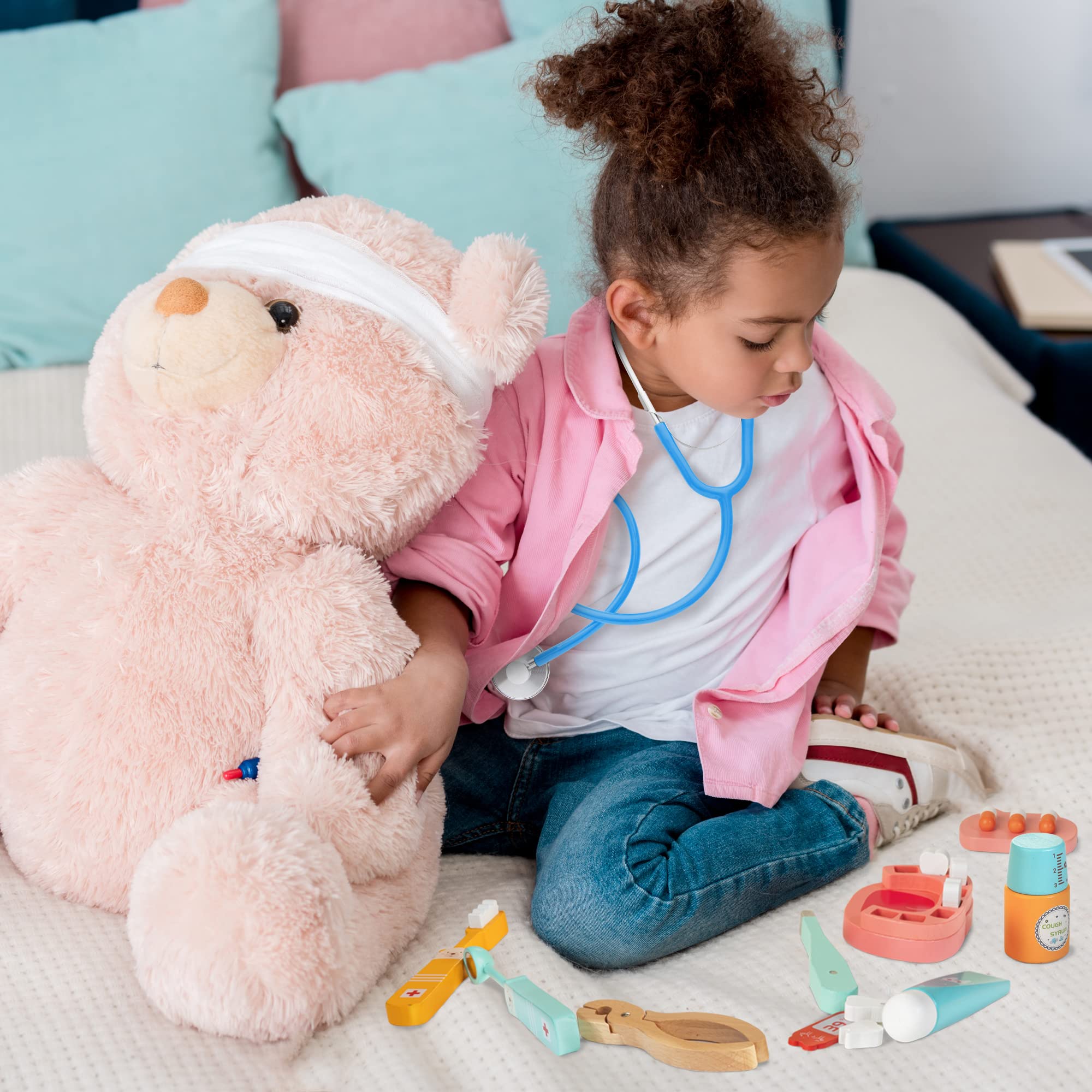 WOODMAM child-safe wood construction supports durable learning toys