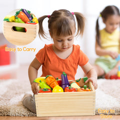 WOODMAM water-based paint finish offers a gentle, kid-friendly surface for touch play.