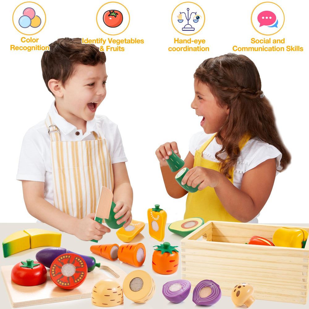 Woodmam travel bag makes on-the-go pretend play easy and tidy.