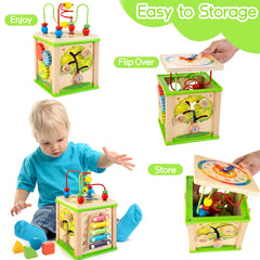 WOODMAM xylophone encourages musical exploration and rhythm as kids tap.