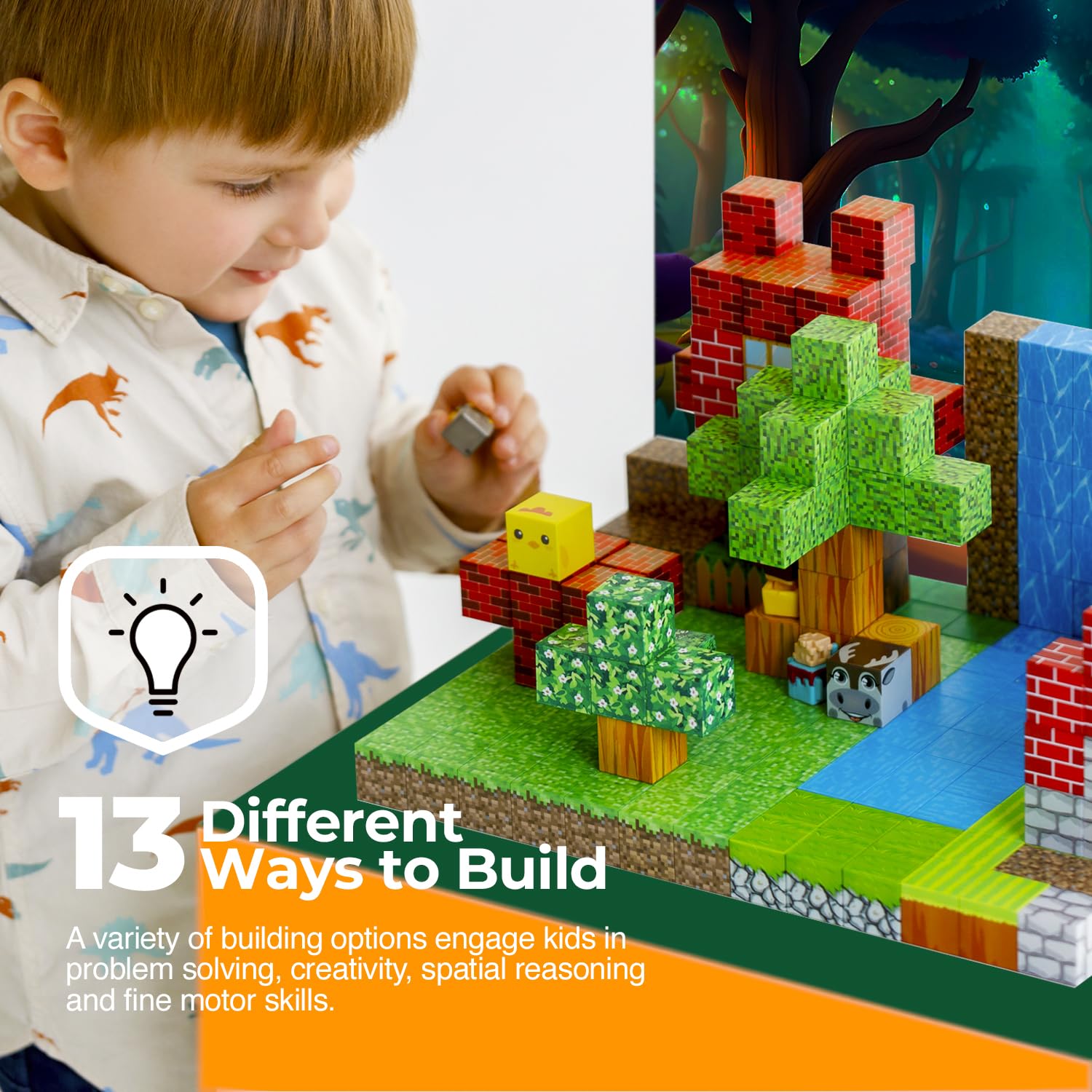 WoodnPlay motor skills development through tactile block play