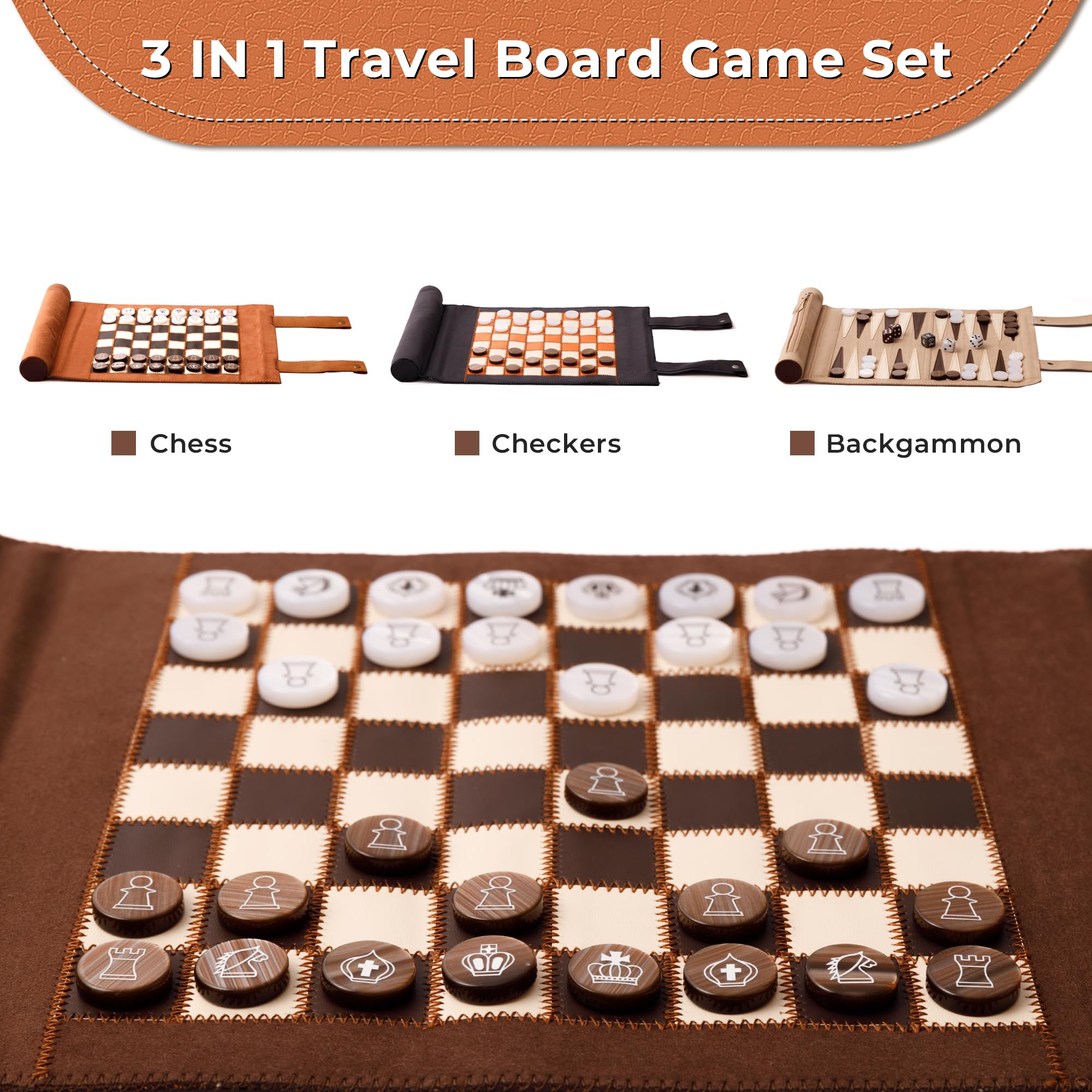 Woodronic brass-weighted pieces deliver stable, balanced play.