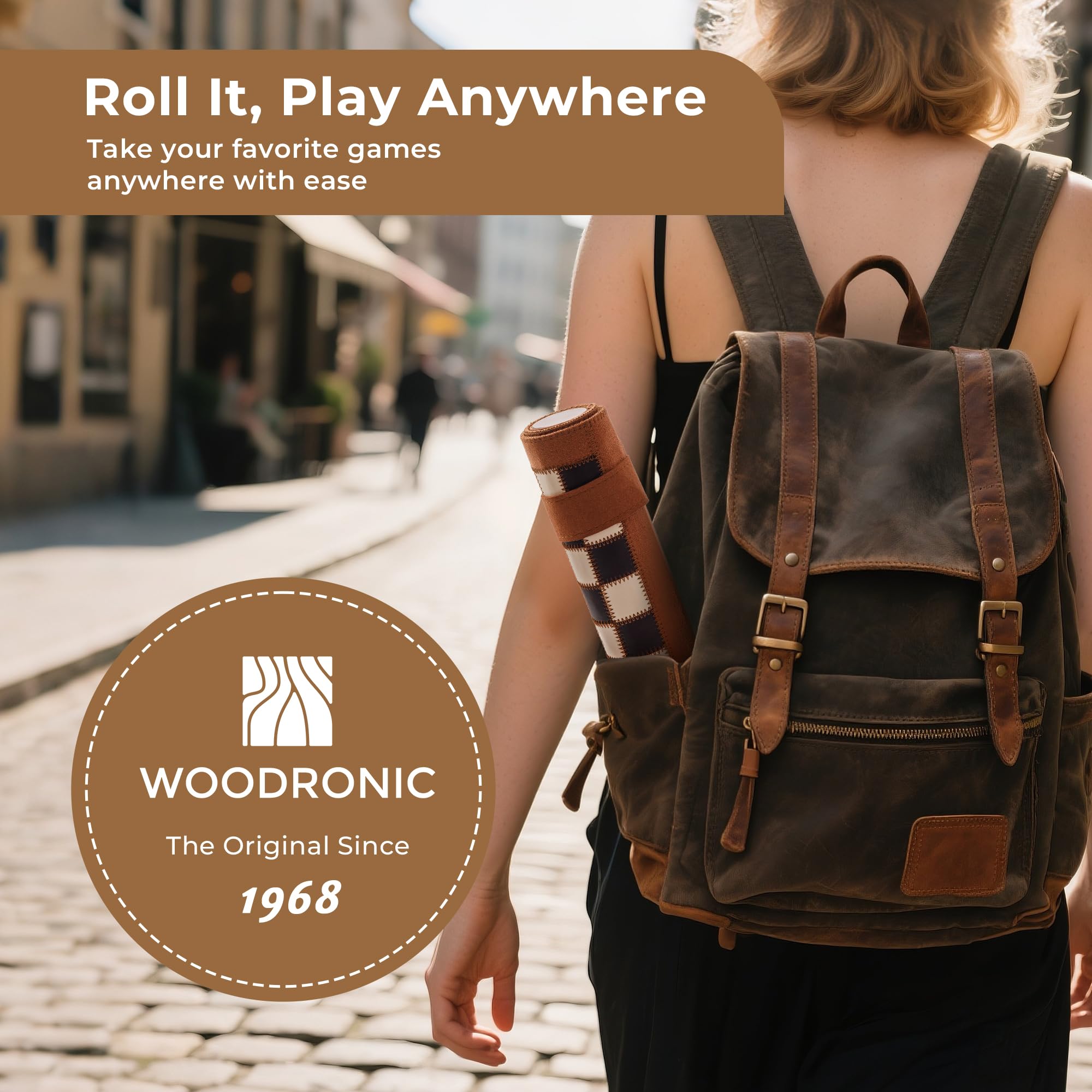 Woodronic gift box and rulebook ready for presentation and learning.