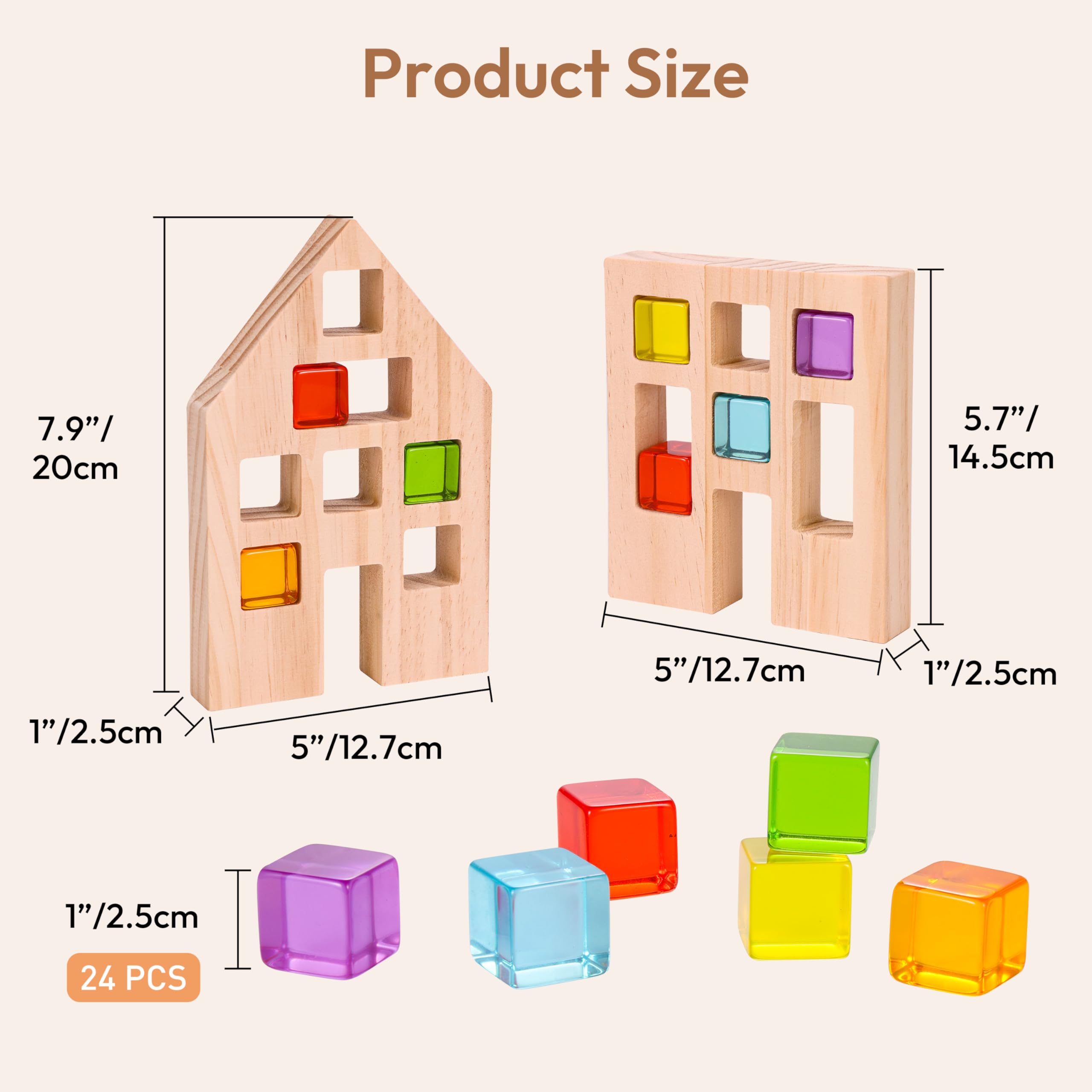 Woodtoe STEM toy supports fine motor skills and problem solving in kids