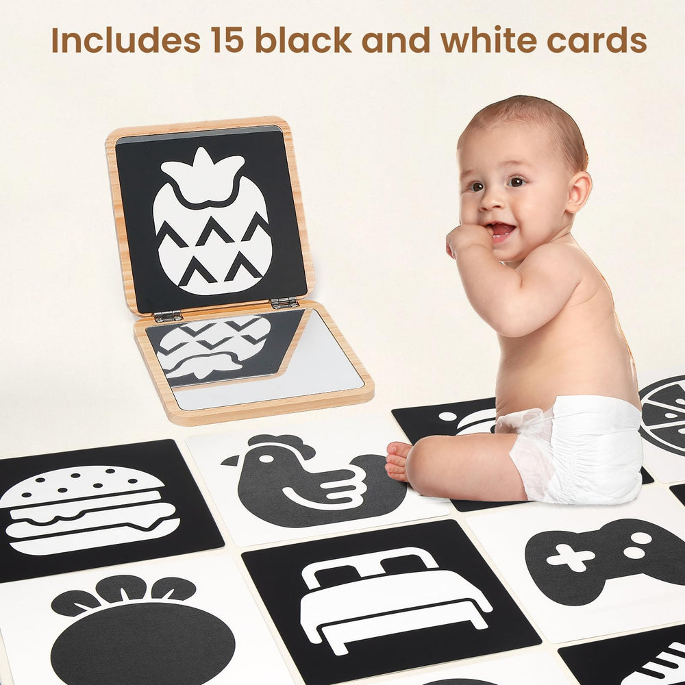 Woodtoe natural pine build emphasizes sturdy, baby-friendly design.