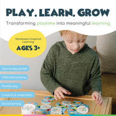 Woody Wonders Roll & Match classroom use supports turn-taking and collaboration