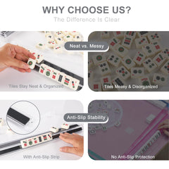 Elegant gift-ready WOOIIROM mahjong accessory for enthusiasts