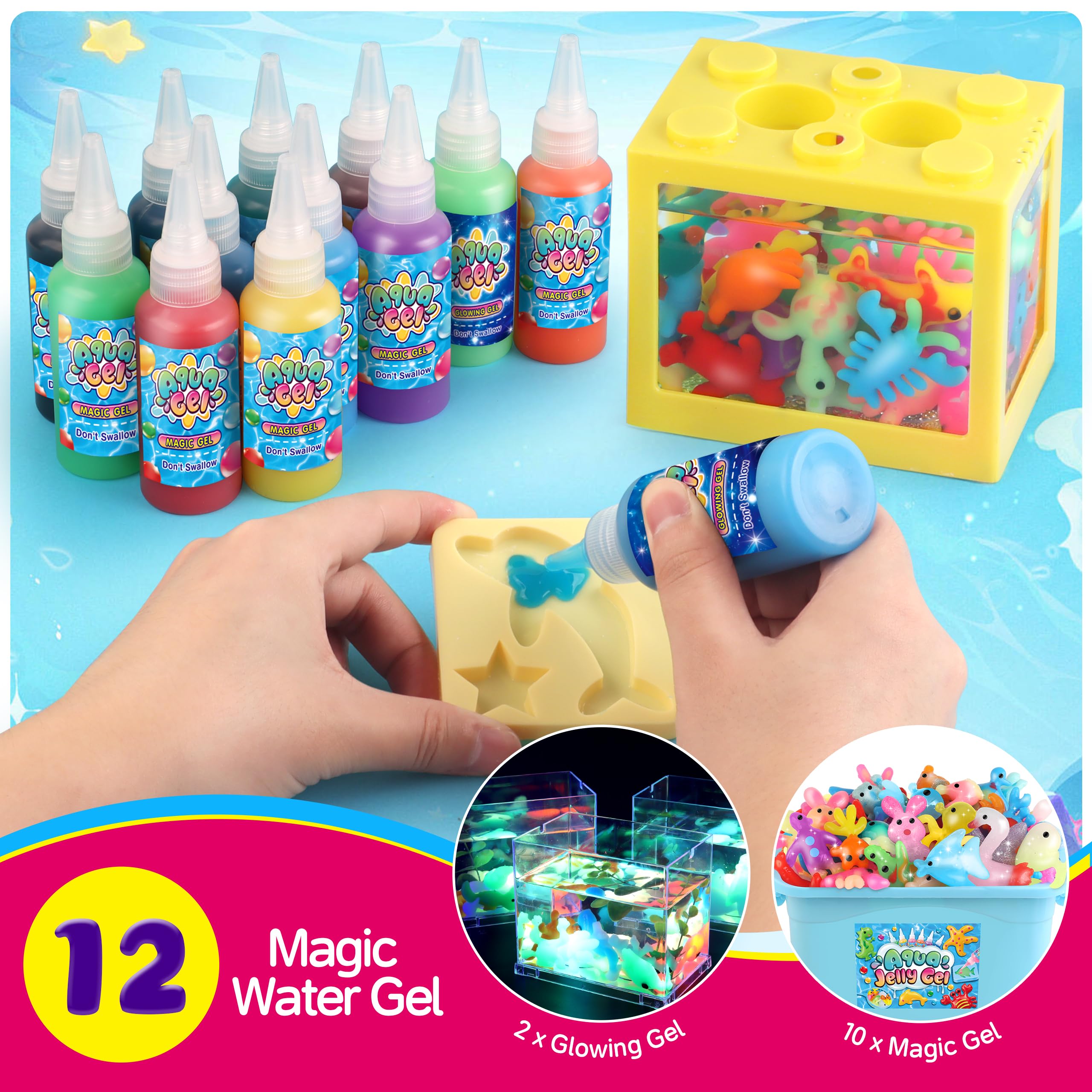 Wookidel ABS plastic animal molds for smooth demolding and safe play