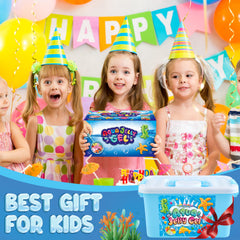 Wookidel Magic Gel Water Elf Kit kids create together for screen-free bonding