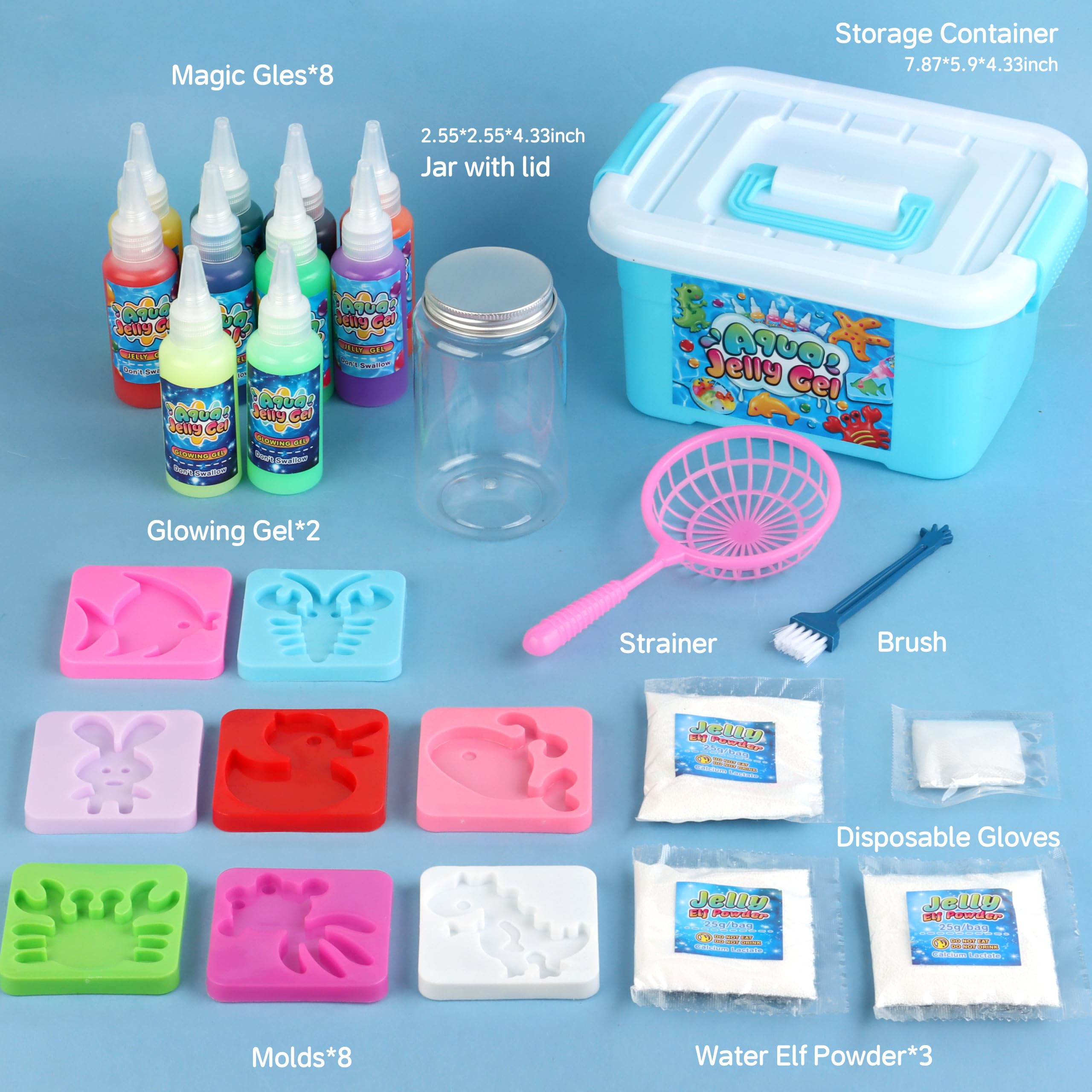 Wookidel Magic Gel Water Elf Kit instruction manual guides simple setup
