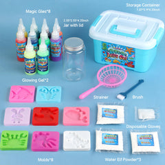 Wookidel Magic Gel Water Elf Kit instruction manual guides simple setup