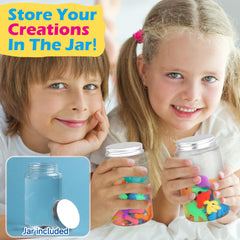 Wookidel Magic Gel Water Elf Kit includes a lidded jar for easy transport