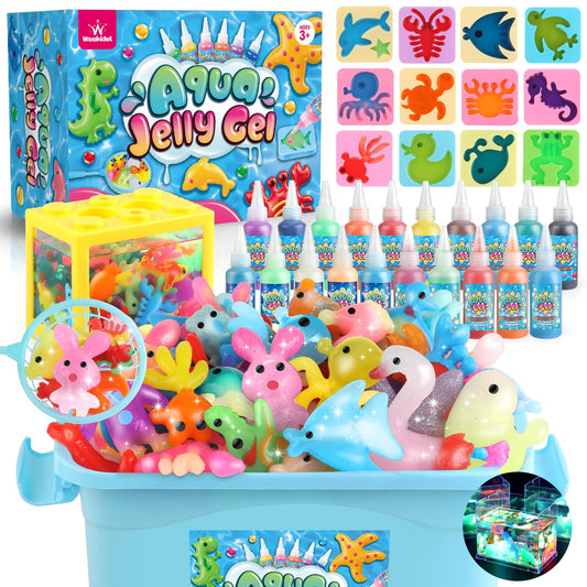 Wookidel Magic Water Elf Toy Kit creates an immersive ocean world for imaginative play.
