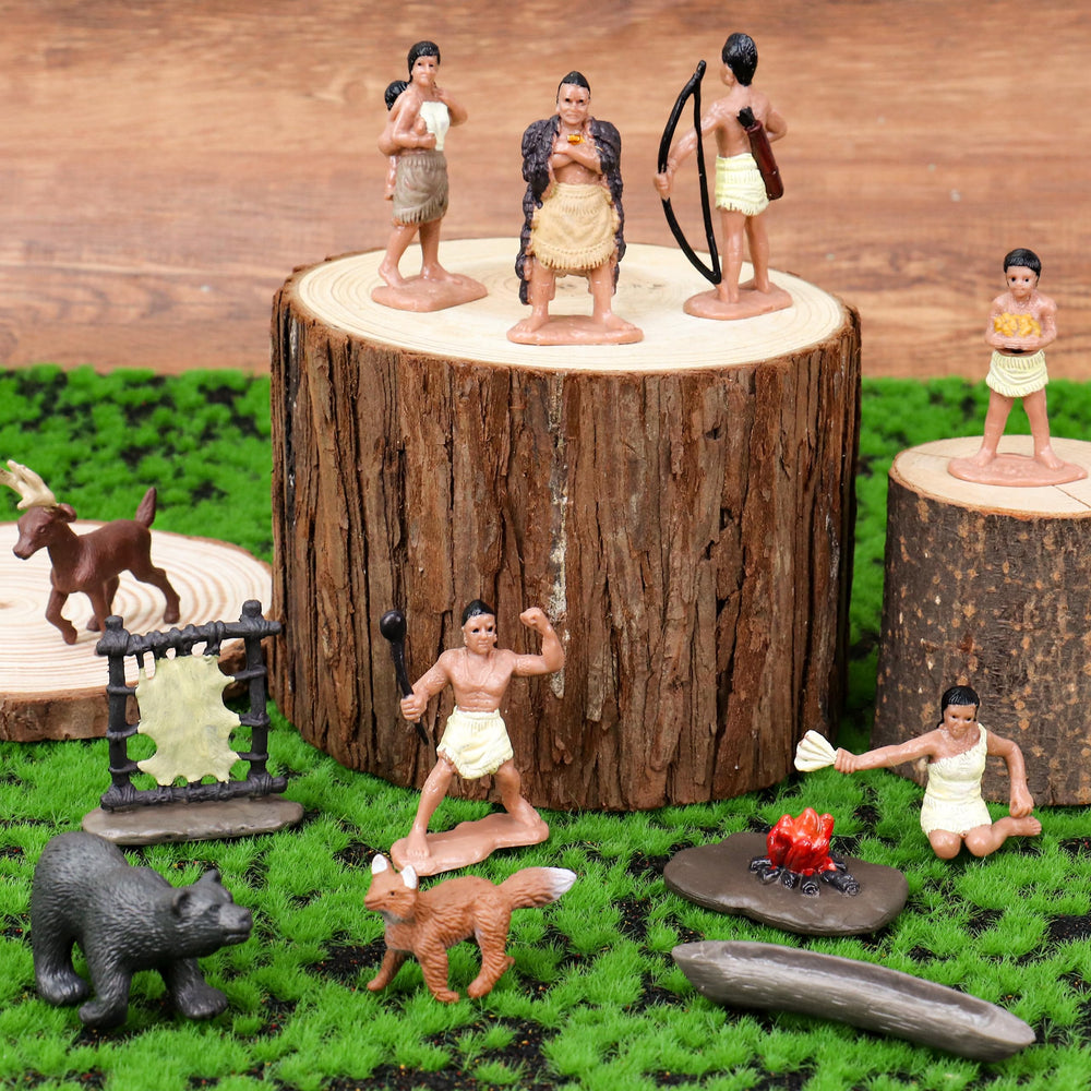 wookidel powhatan campfire figurine for storytelling and playtime