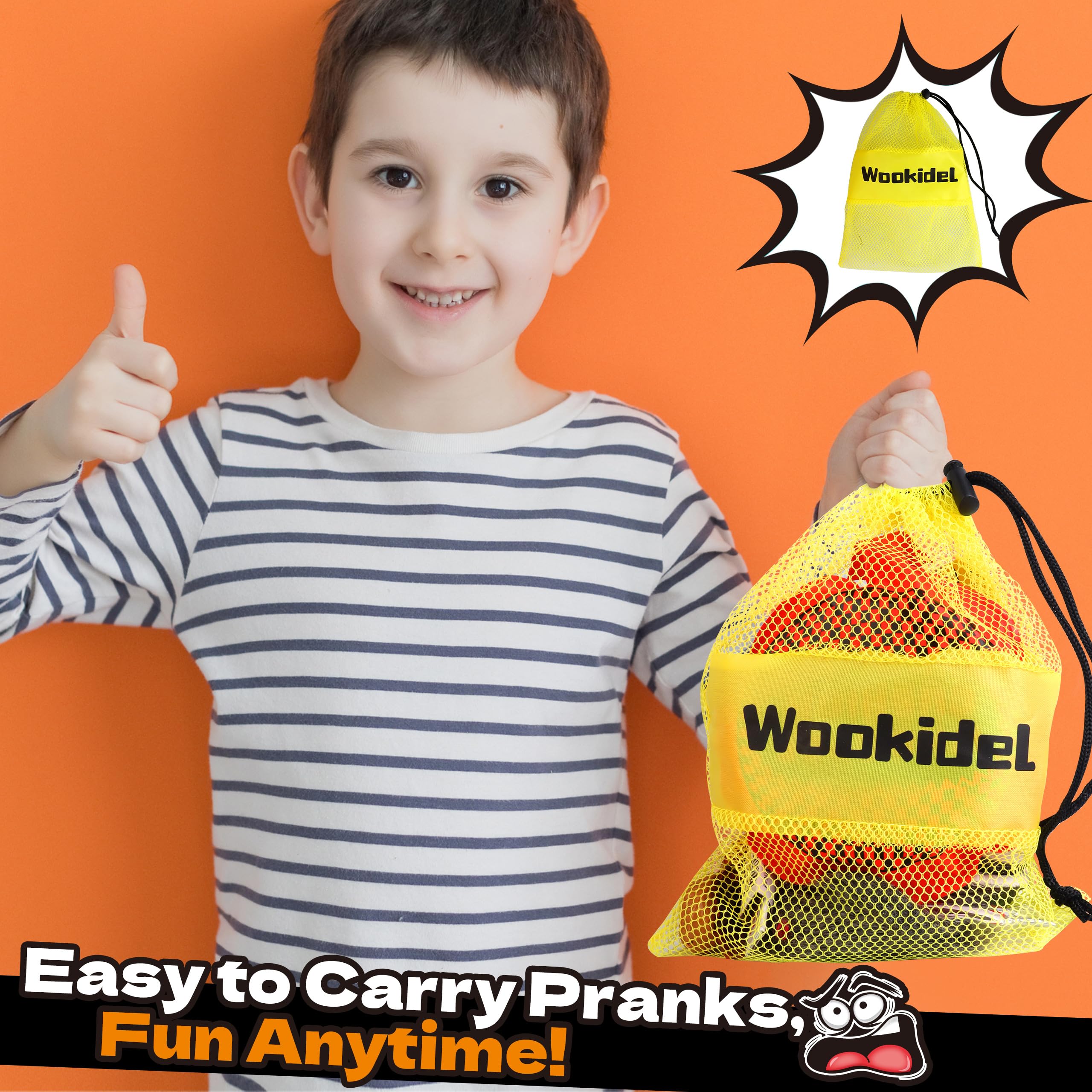 Sturdy storage bag keeps Wookidel pranks organized between uses