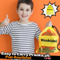 Sturdy storage bag keeps Wookidel pranks organized between uses