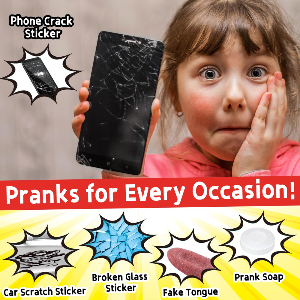 Wookidel Prank Stuff: fake ice looks real for convincing pranks.