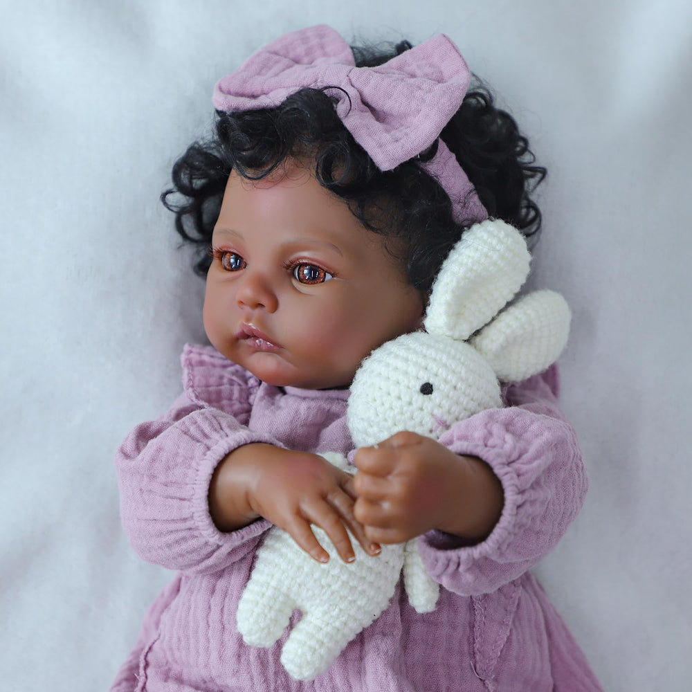 WOOROY Realistic Reborn Baby Doll 18-inch full-body realism with vinyl limbs