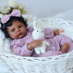 WOOROY Realistic Reborn Baby Doll 18-inch gift set with accessories for kids