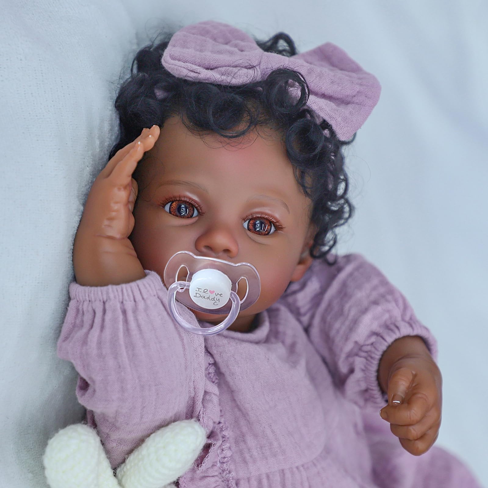 WOOROY Realistic Reborn Baby Doll 18-inch CPC and ASTM F963 safety-certified materials
