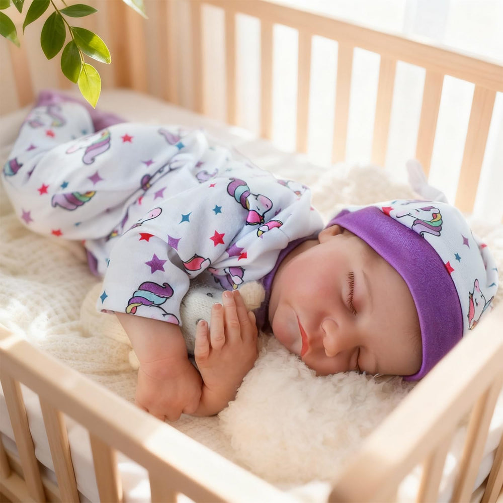 WOOROY Reborn doll feet show delicate wrinkles for realism