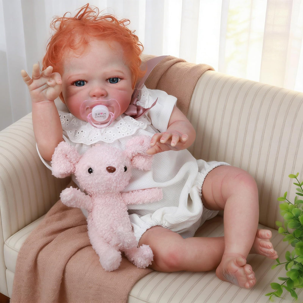 WOOROY weighted cloth body provides a comforting, authentic newborn feel during pretend care.