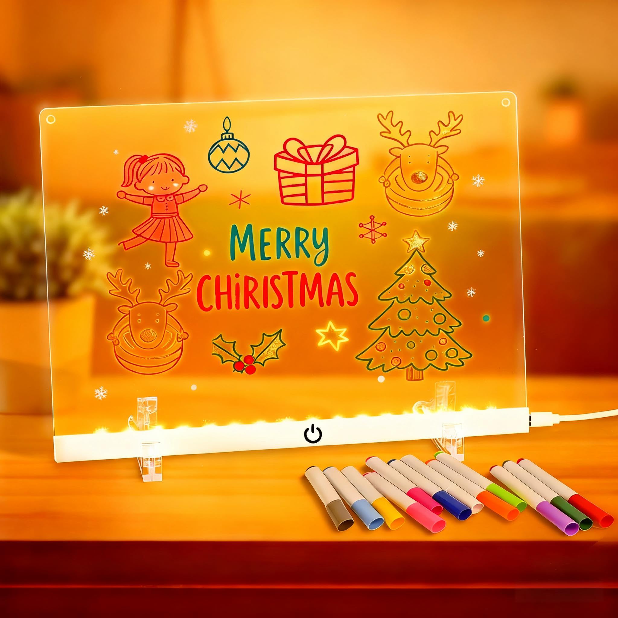 Wooshneesham glowing memo surface highlights ideas at a glance for home or office