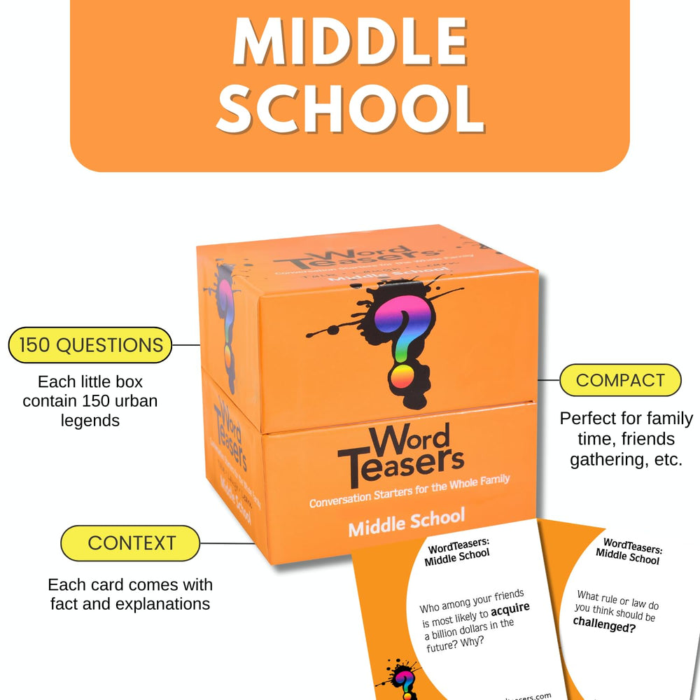 Word Teasers flash-card layout spread highlights 150 words for social learning.