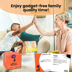 Word Teasers Junior flash cards gift-ready set, a thoughtful learning gift for families.