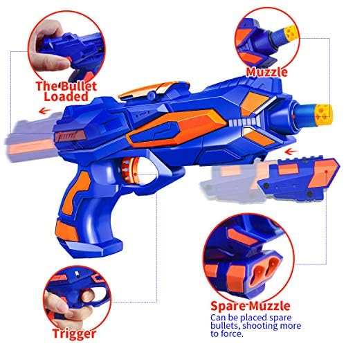 Wordot soft foam darts are lightweight and safe for kids.