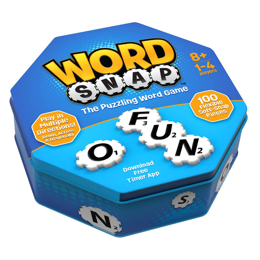 WordSnap soft-snap tiles are easy to handle during playtime.