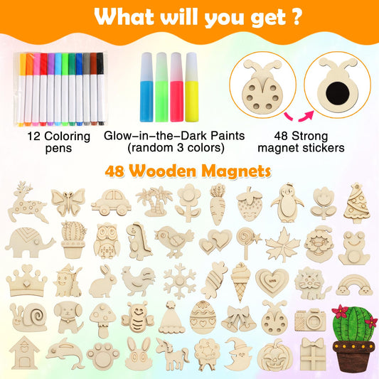 Glow paints set from Worgree adds glow-in-the-dark drama to crafts