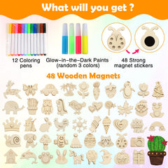 Glow paints set from Worgree adds glow-in-the-dark drama to crafts