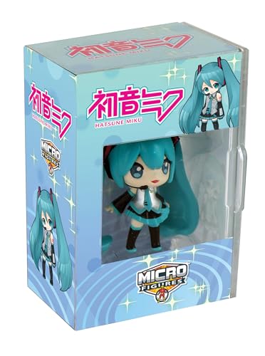 World's Smallest Hatsune Miku mini case protects the figure while showcasing it.